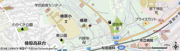奈良県宇陀市榛原萩原2653周辺の地図