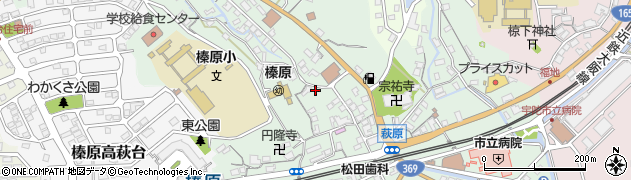 奈良県宇陀市榛原萩原2658周辺の地図