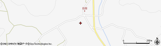 広島県三原市久井町和草754周辺の地図