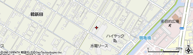岡山県倉敷市連島町鶴新田2130周辺の地図