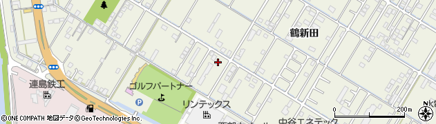 岡山県倉敷市連島町鶴新田2601周辺の地図