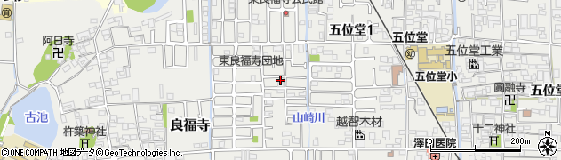 奈良県香芝市良福寺197-58周辺の地図