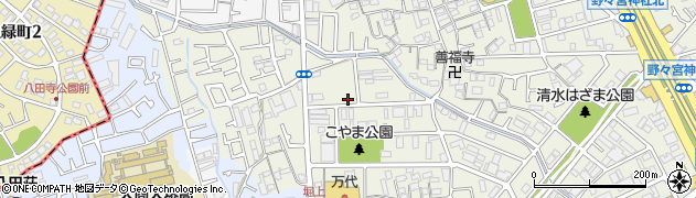 大阪府堺市中区深井清水町3220周辺の地図