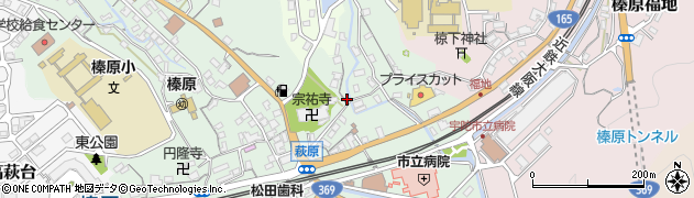 奈良県宇陀市榛原萩原2577周辺の地図