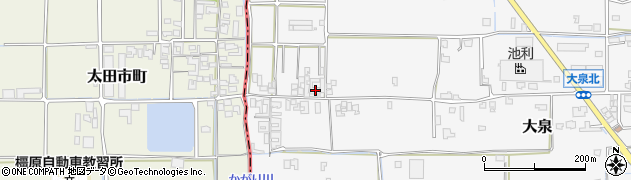 奈良県桜井市大泉485周辺の地図