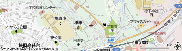 奈良県宇陀市榛原萩原2613-2周辺の地図