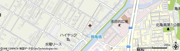 岡山県倉敷市連島町鶴新田2104周辺の地図