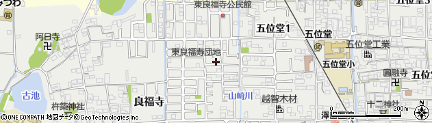 奈良県香芝市良福寺197-67周辺の地図