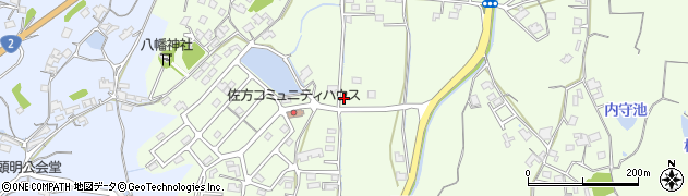 岡山県浅口市金光町佐方417周辺の地図