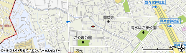 大阪府堺市中区深井清水町3242周辺の地図