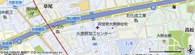エムオーティ株式会社　堺営業所周辺の地図