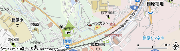 奈良県宇陀市榛原萩原2571周辺の地図