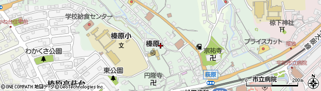 奈良県宇陀市榛原萩原2651周辺の地図