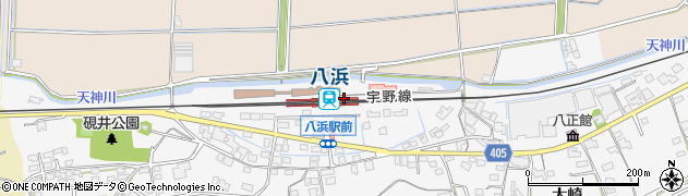 岡山県玉野市周辺の地図