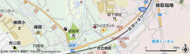 奈良県宇陀市榛原萩原2572周辺の地図