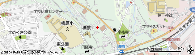 奈良県宇陀市榛原萩原2613周辺の地図