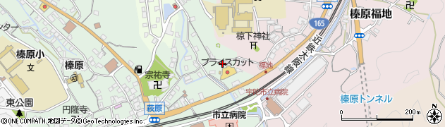 奈良県宇陀市榛原萩原2576周辺の地図
