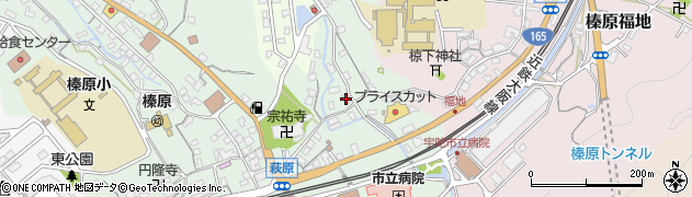 奈良県宇陀市榛原萩原2583周辺の地図