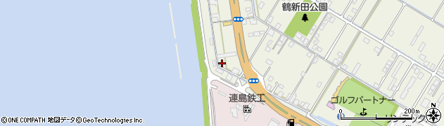 岡山県倉敷市連島町鶴新田2794周辺の地図