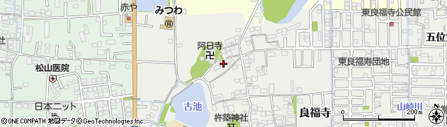 奈良県香芝市良福寺353周辺の地図