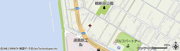 岡山県倉敷市連島町鶴新田2783周辺の地図