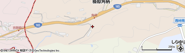 奈良県宇陀市榛原角柄83周辺の地図