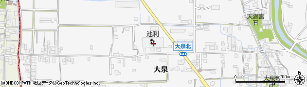 奈良県桜井市大泉544周辺の地図