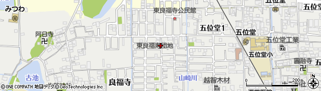 奈良県香芝市良福寺197-201周辺の地図