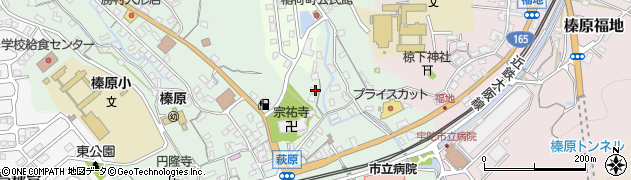 奈良県宇陀市榛原萩原2581周辺の地図