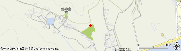 岡山県玉野市大藪周辺の地図