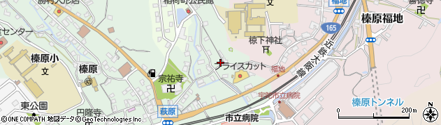 奈良県宇陀市榛原萩原2580周辺の地図