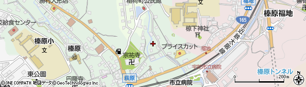 奈良県宇陀市榛原萩原887周辺の地図
