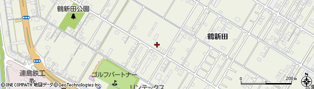 岡山県倉敷市連島町鶴新田2480周辺の地図
