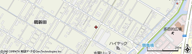 岡山県倉敷市連島町鶴新田2135周辺の地図
