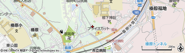 奈良県宇陀市榛原萩原2579周辺の地図