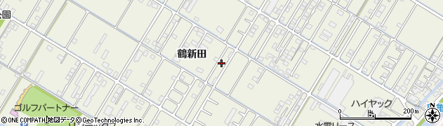 岡山県倉敷市連島町鶴新田2377周辺の地図