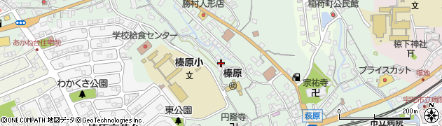 奈良県宇陀市榛原萩原2624周辺の地図