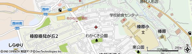 奈良県宇陀市榛原あかね台周辺の地図