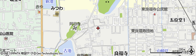 奈良県香芝市良福寺335-3周辺の地図