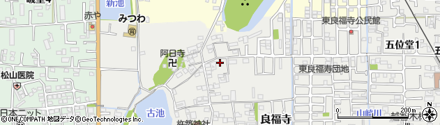 奈良県香芝市良福寺335周辺の地図