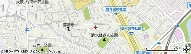 大阪府堺市中区深井清水町3679周辺の地図