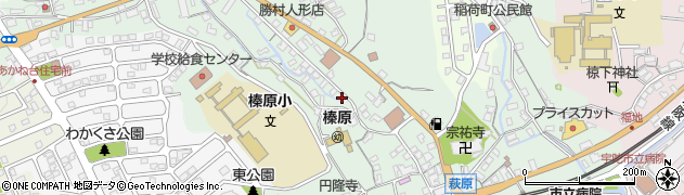 奈良県宇陀市榛原萩原2621周辺の地図