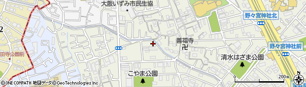 大阪府堺市中区深井清水町3236周辺の地図
