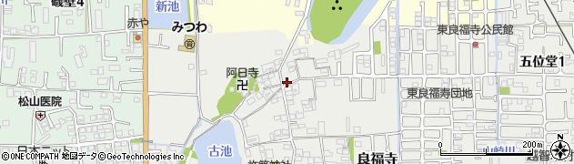 奈良県香芝市良福寺369周辺の地図