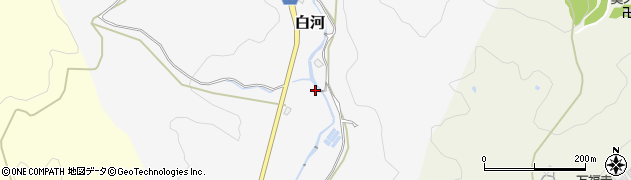 奈良県桜井市白河107周辺の地図
