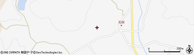 広島県三原市久井町和草860周辺の地図