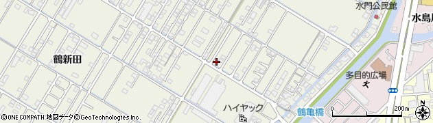 岡山県倉敷市連島町鶴新田2081-4周辺の地図