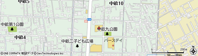 セリア倉敷中畝店周辺の地図