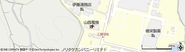山西電機株式会社　松阪工場周辺の地図