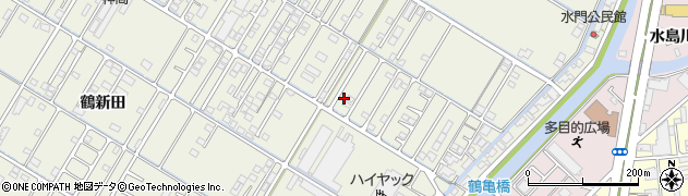 岡山県倉敷市連島町鶴新田2081-5周辺の地図